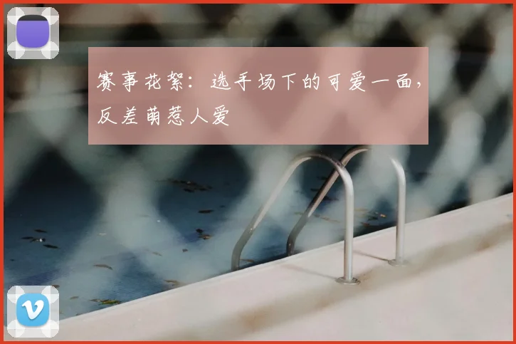 赛事花絮：选手场下的可爱一面，反差萌惹人爱